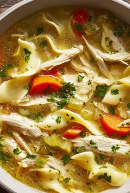 Rotisserie Chicken Noodle Soup