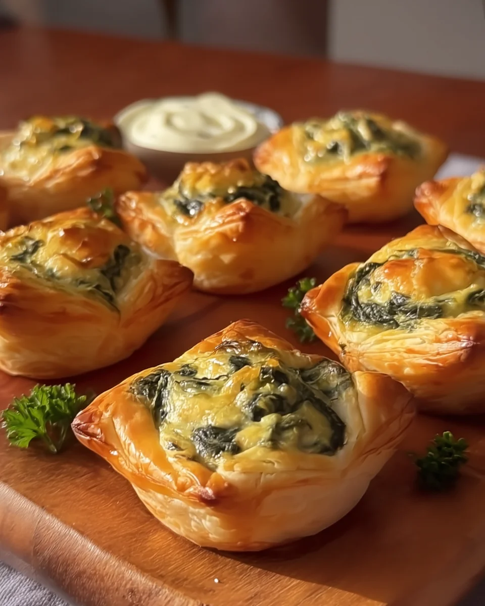 SPINACH PUFFS
