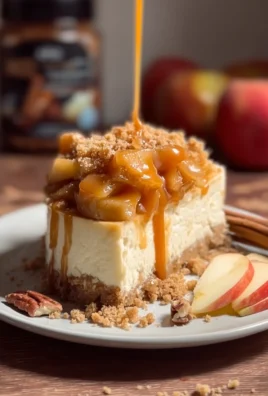 Salted Caramel Apple Pie Cheesecake