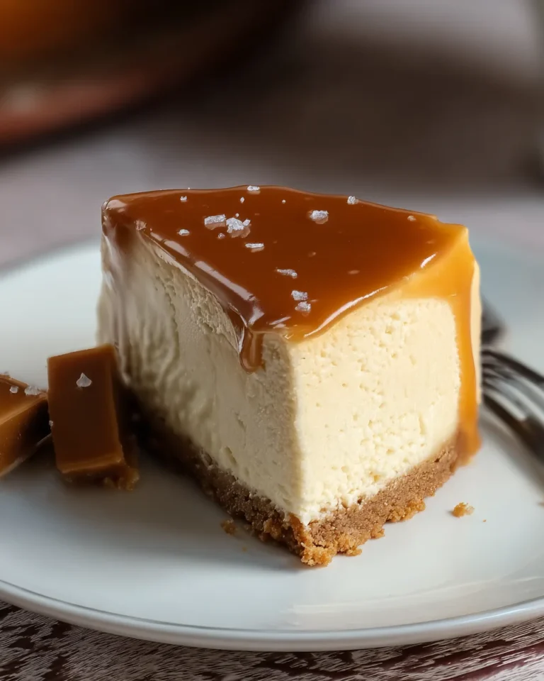 Salted Caramel Cheesecake