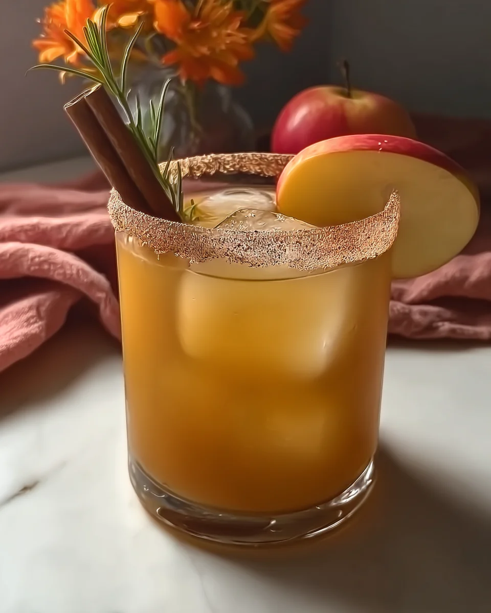 Spiced Apple Cider Margarita
