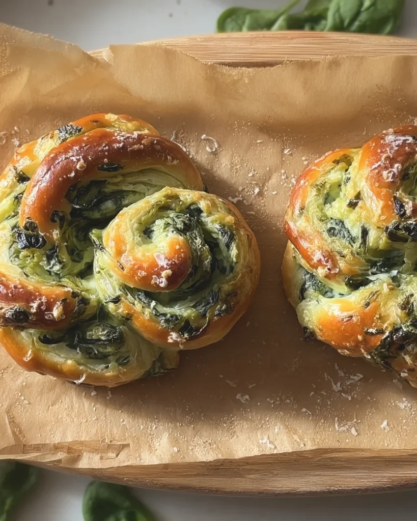 Spinach Artichoke Swirls