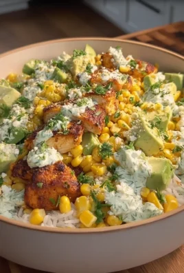 Street Corn Chicken Rice Bowl