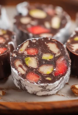 Vegan Chocolate Salami