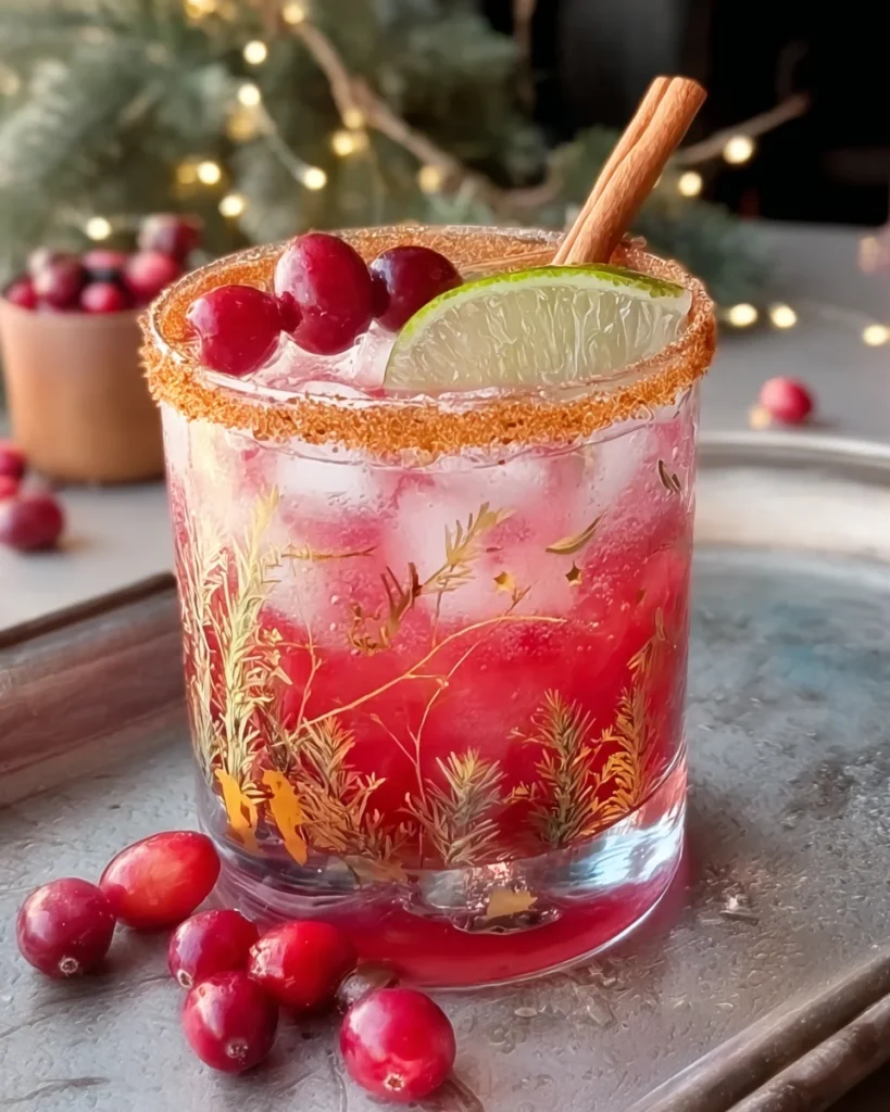 Whoville’s Spiced Up Christmas Margarita