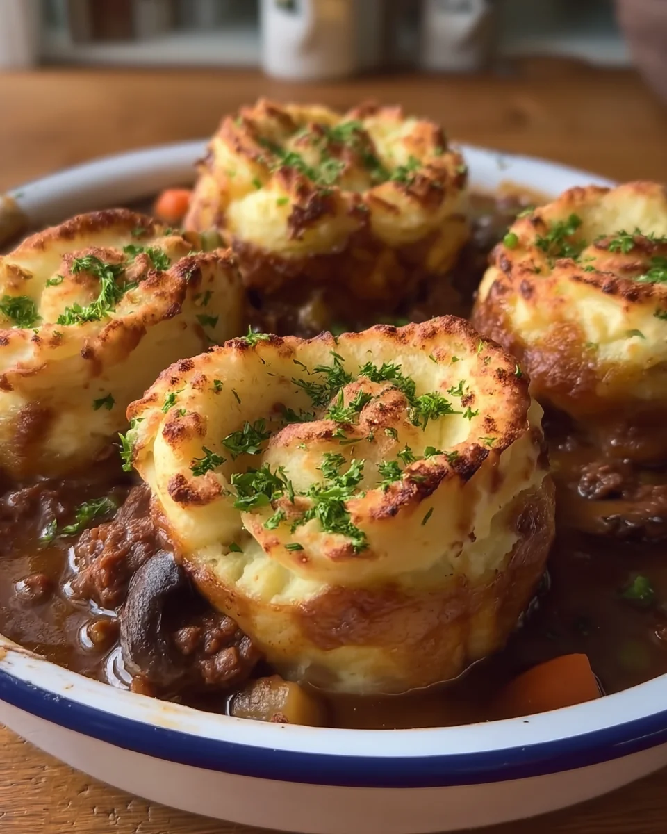 Yorkshire Pudding Cottage Pies