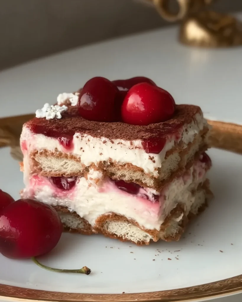 cherry tiramisu recipe