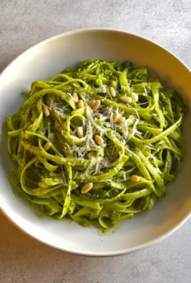 10 Minute Spinach Pasta