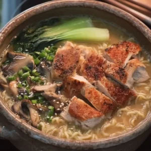 20-Minute Taiwanese Sesame Chicken Noodle Soup