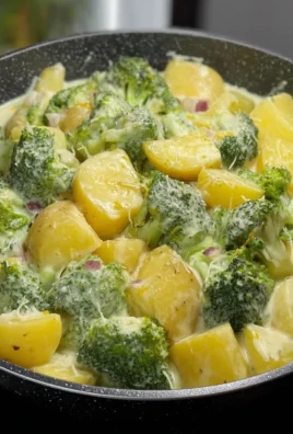Broccoli with potatoes