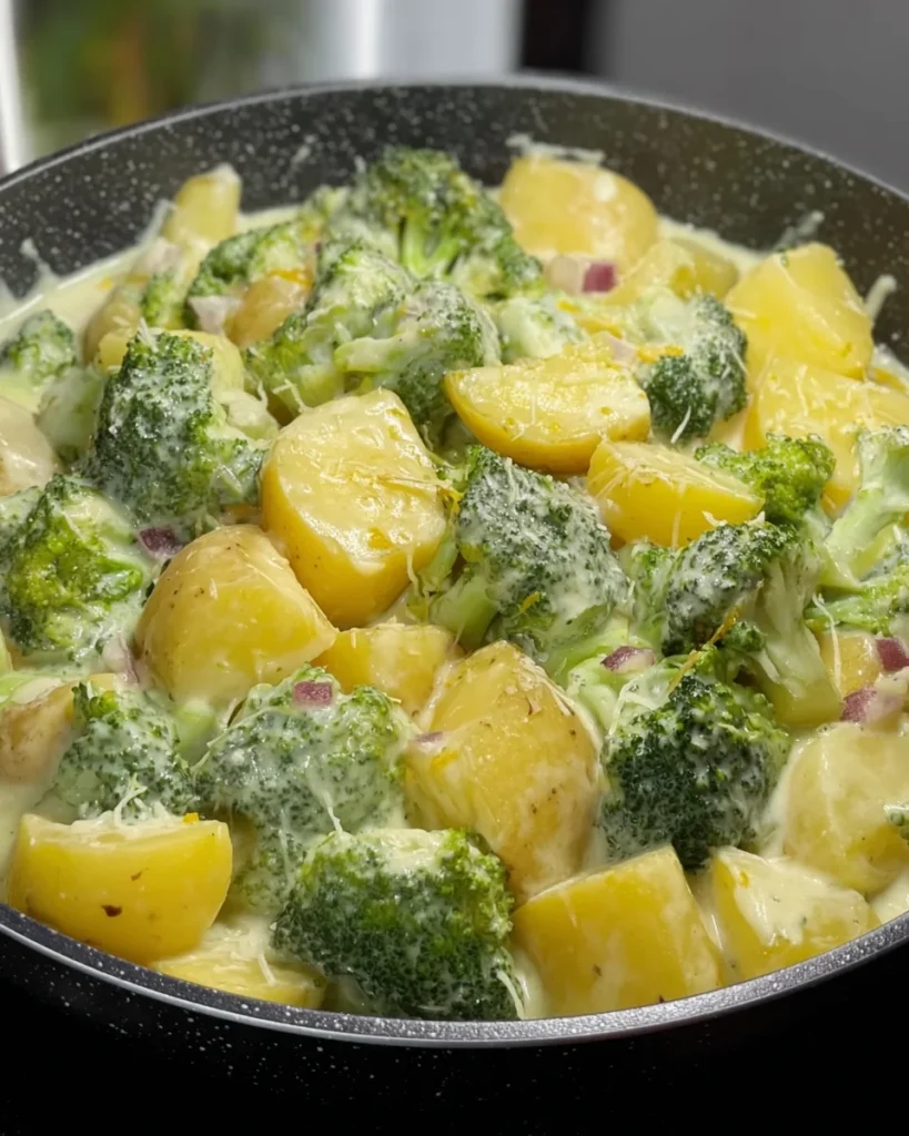 Broccoli with potatoes