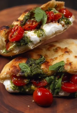 Burrata Caprese Pizza Sandwich