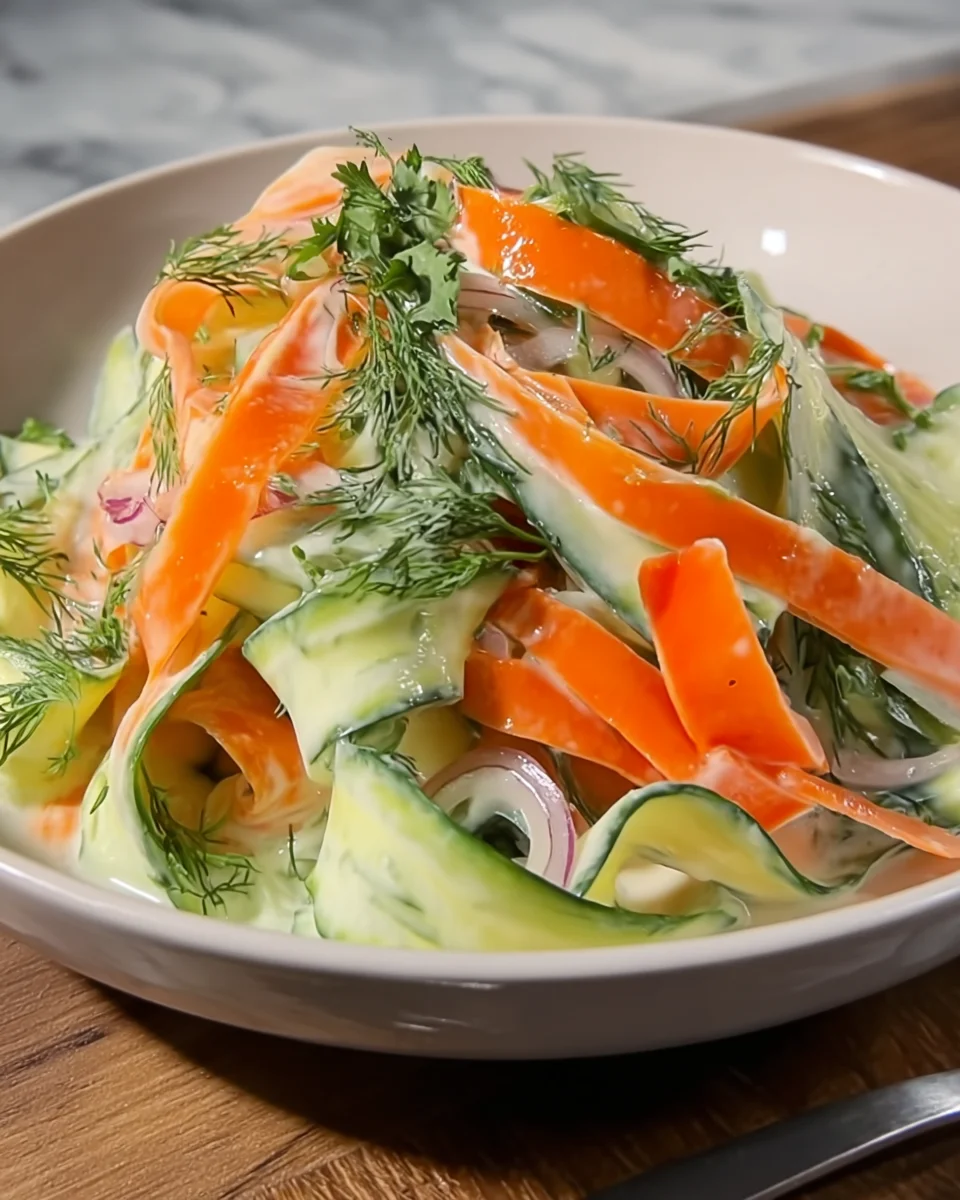 Carrot & Cucumber Salad