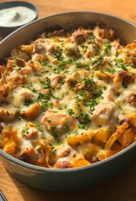 Cheesy Chicken Potato Bake