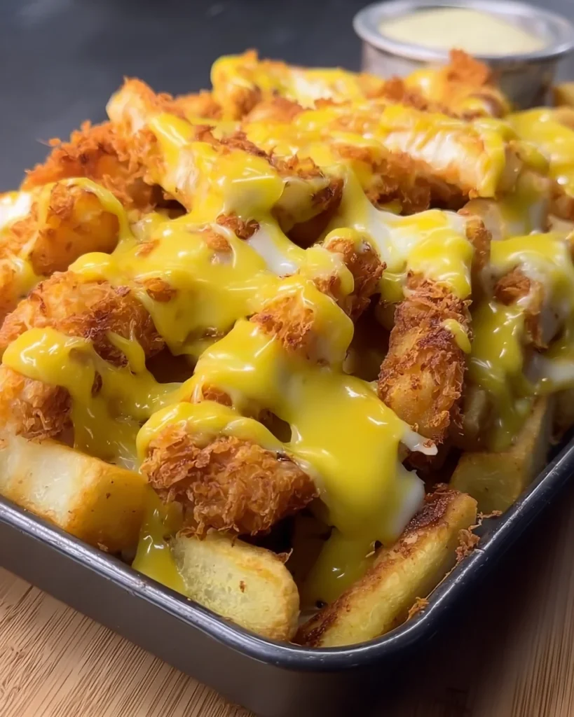 Cheesy & Crispy Chicken Fries
