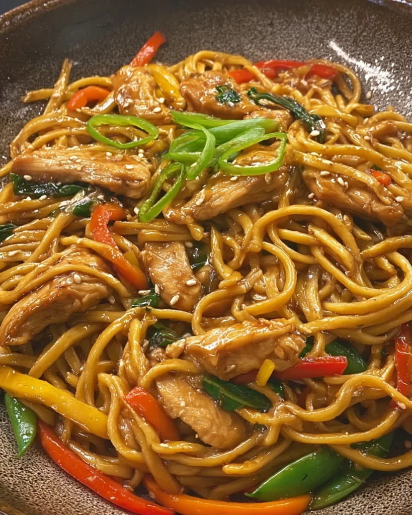 Chicken Noodle Stir Fry
