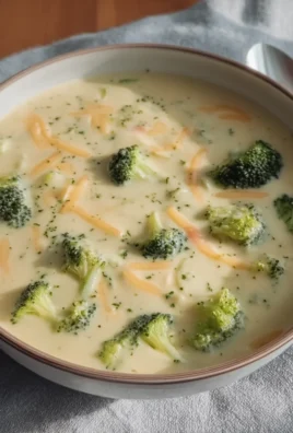 Creamy Broccoli Cheddar Soup