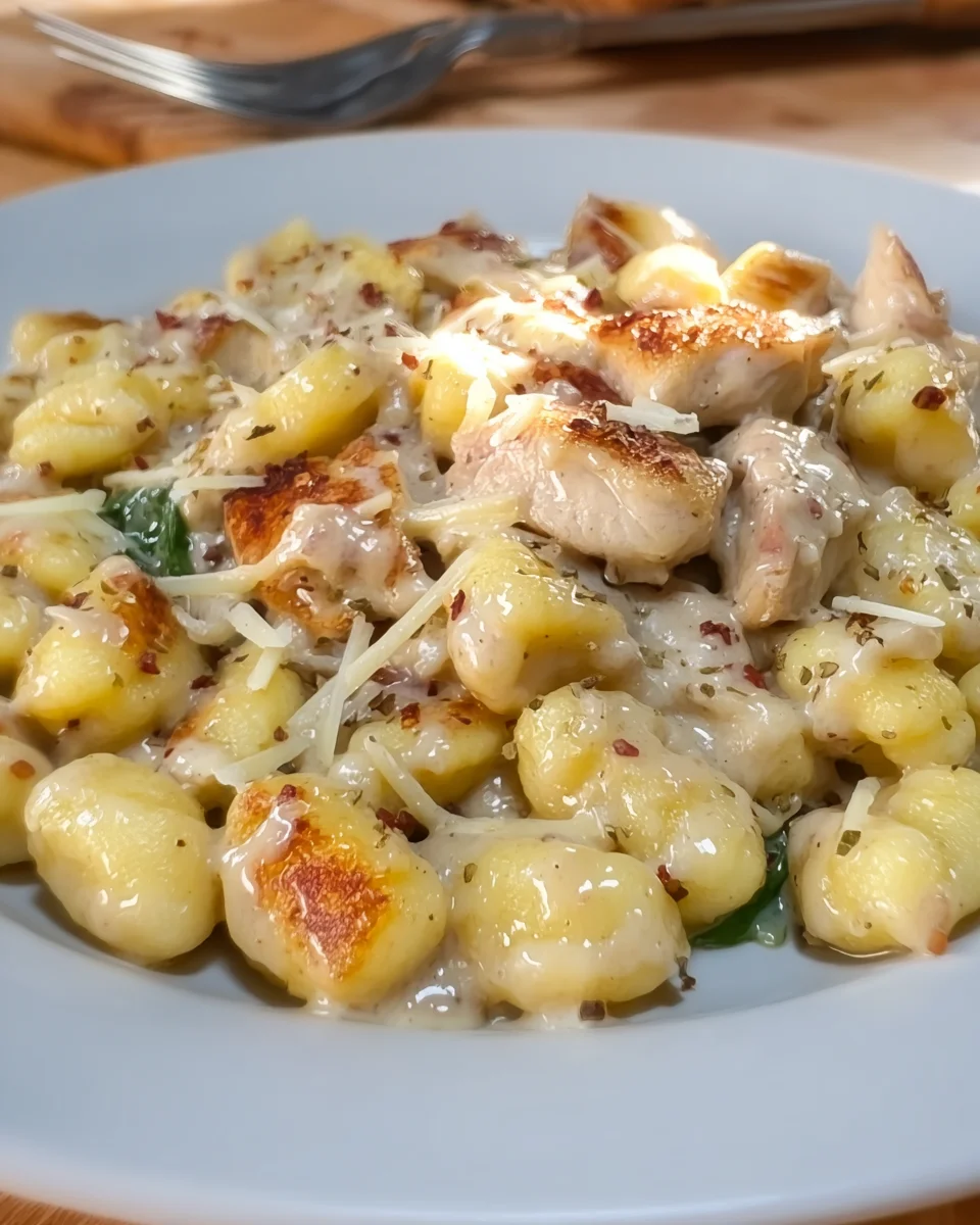 Creamy Chicken & Gnocchi