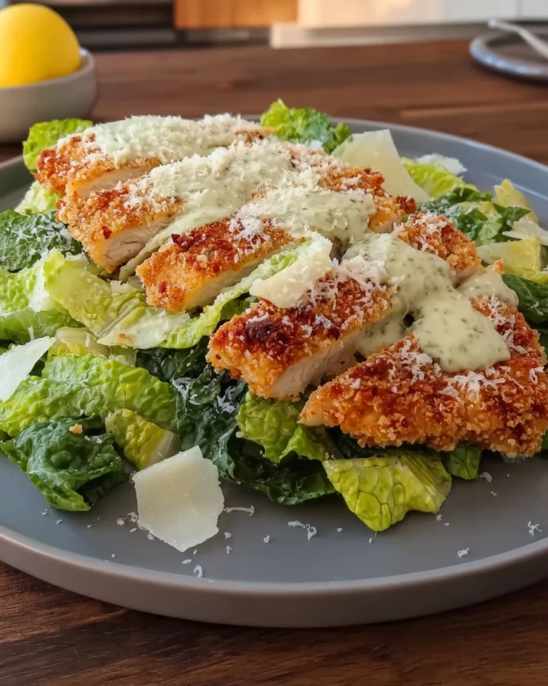 Crispy Chicken Caesar Cutlets