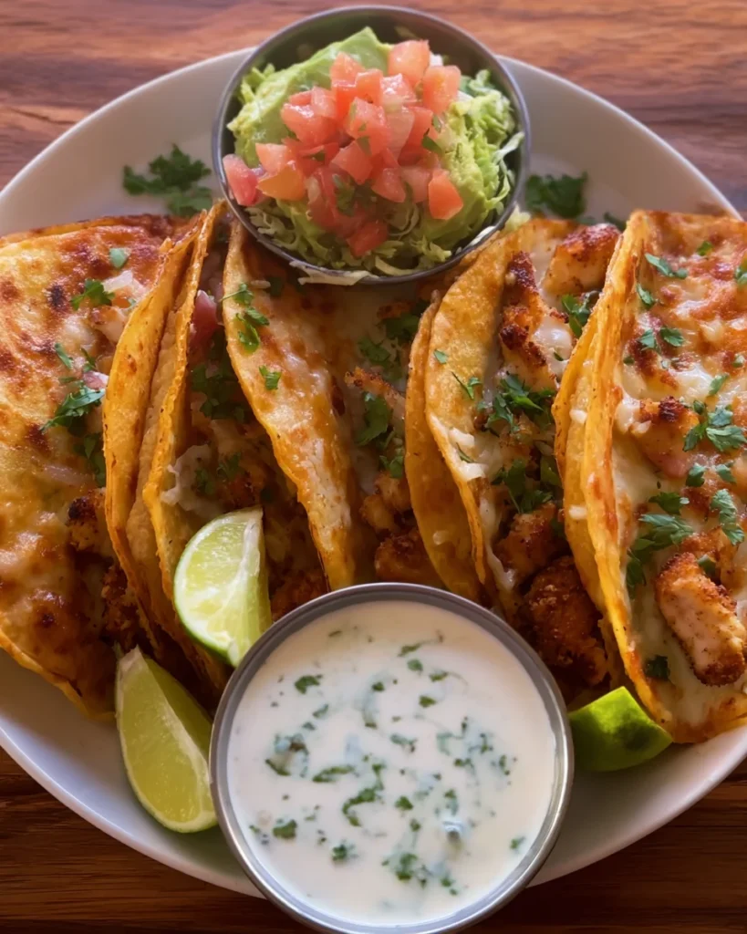 Crispy Chicken Tacos