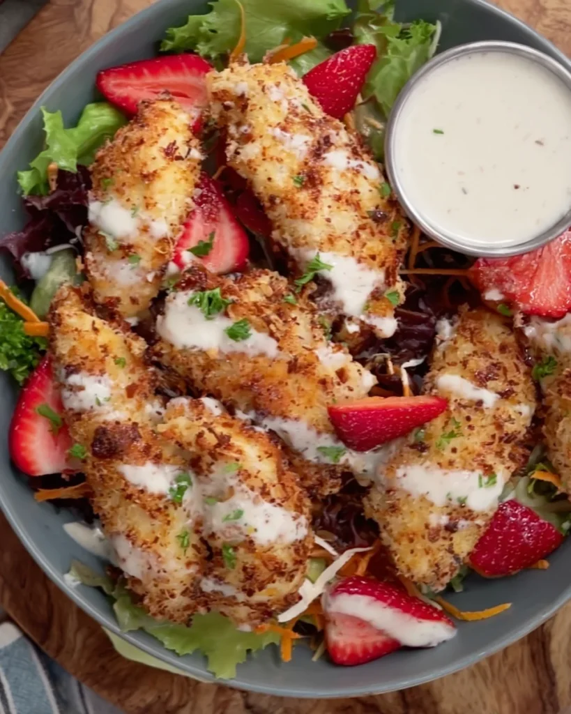 Crispy Parmesan Chicken Tenders