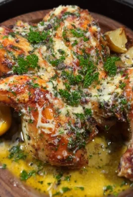 GARLIC PARMESAN ROAST CHICKEN