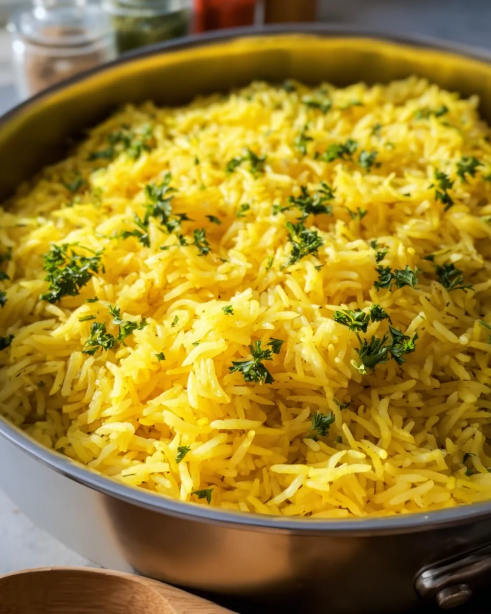 Garlic Turmeric Rice