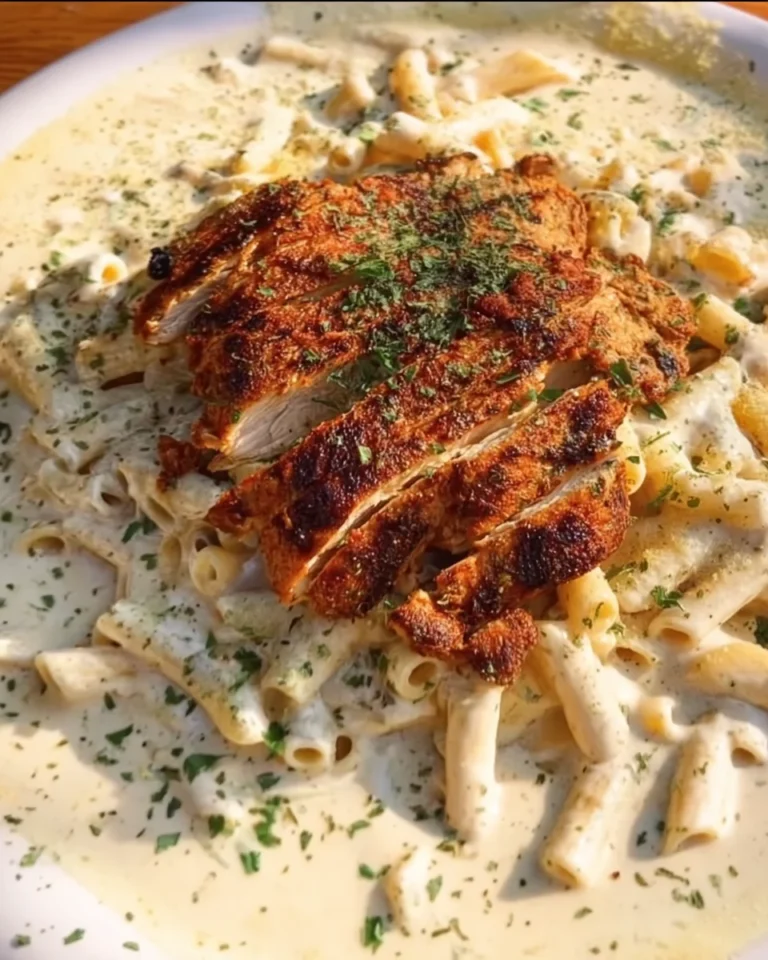 Grilled Chicken Alfredo Pasta