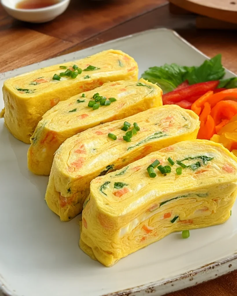 Gyeran Mari (Korean Rolled Omelette)