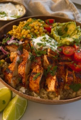 Honey & Lime Chicken Burrito Bowl