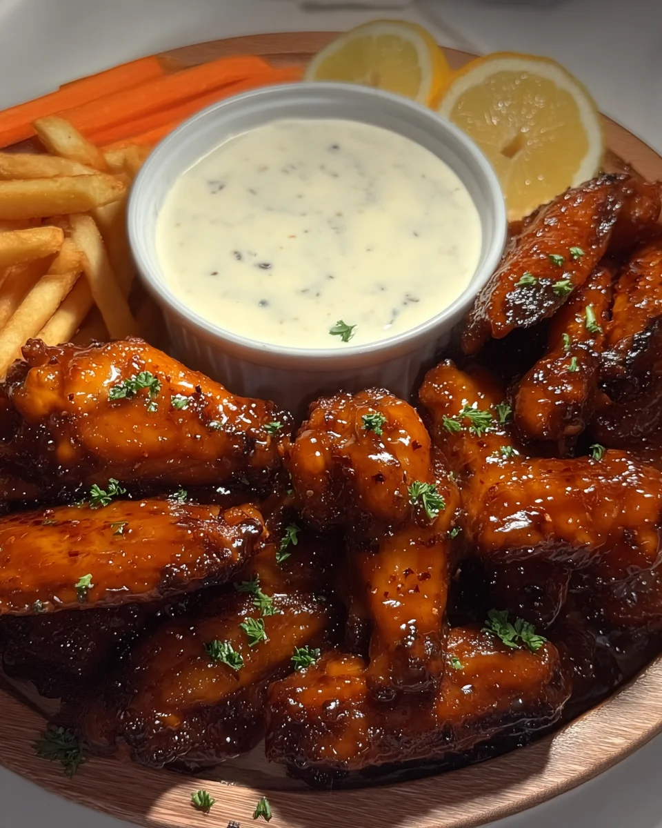 Hot Honey Lemon Pepper Wings