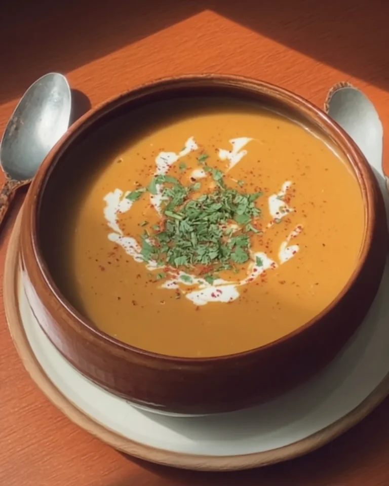 Iron-fortified Pumpkin Coconut Soup