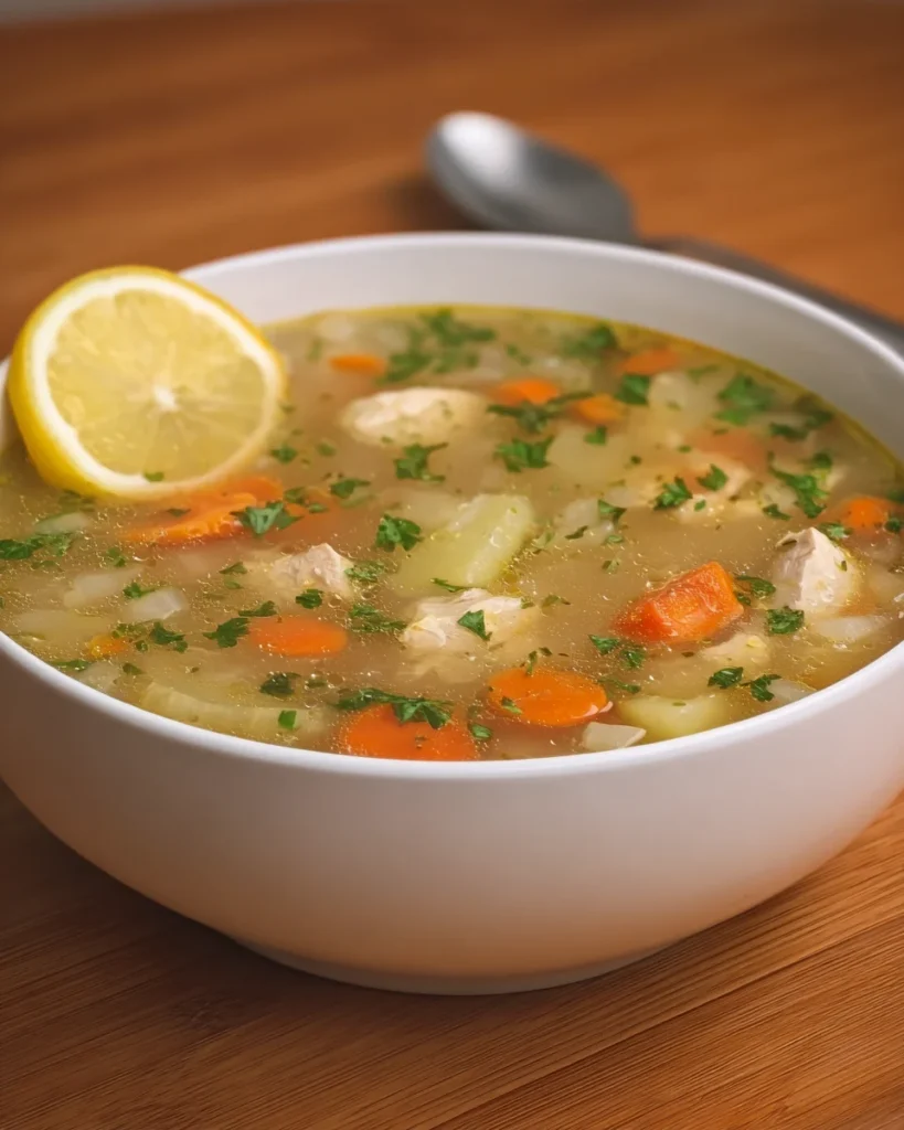 Lemon Chicken Soup