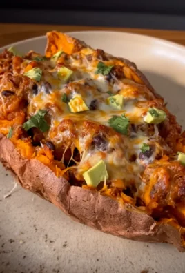 Loaded Sweet Potato Boats