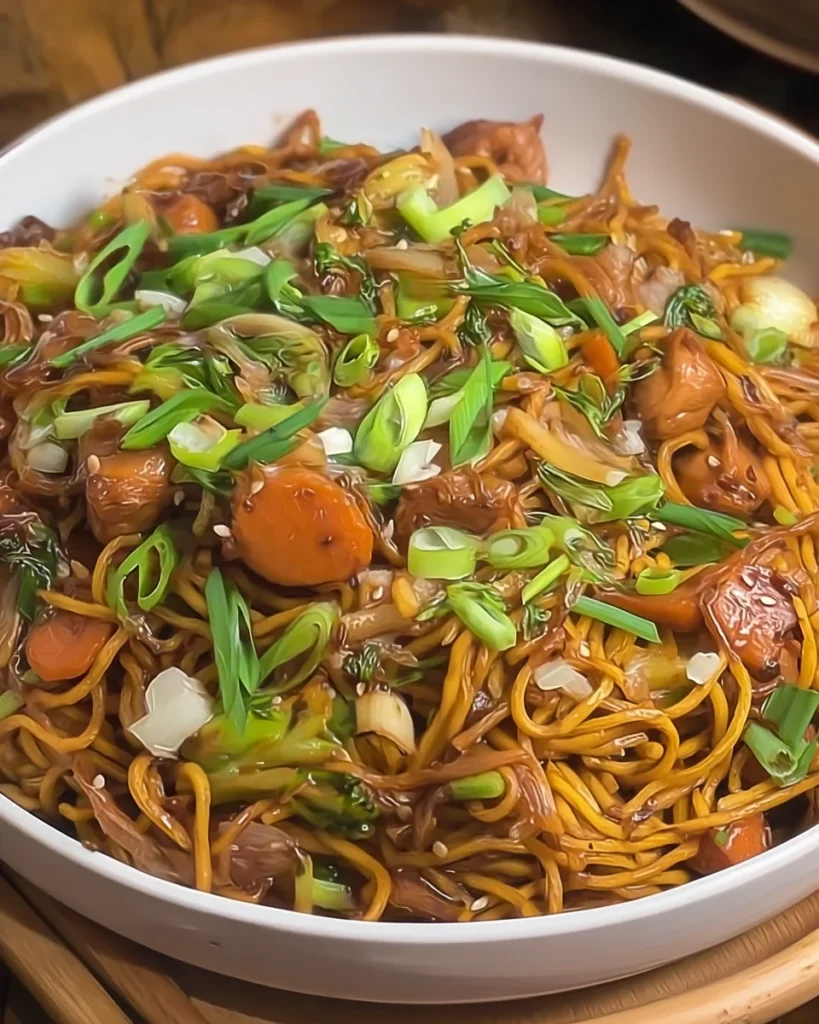 Quick Pan Fried Noodles