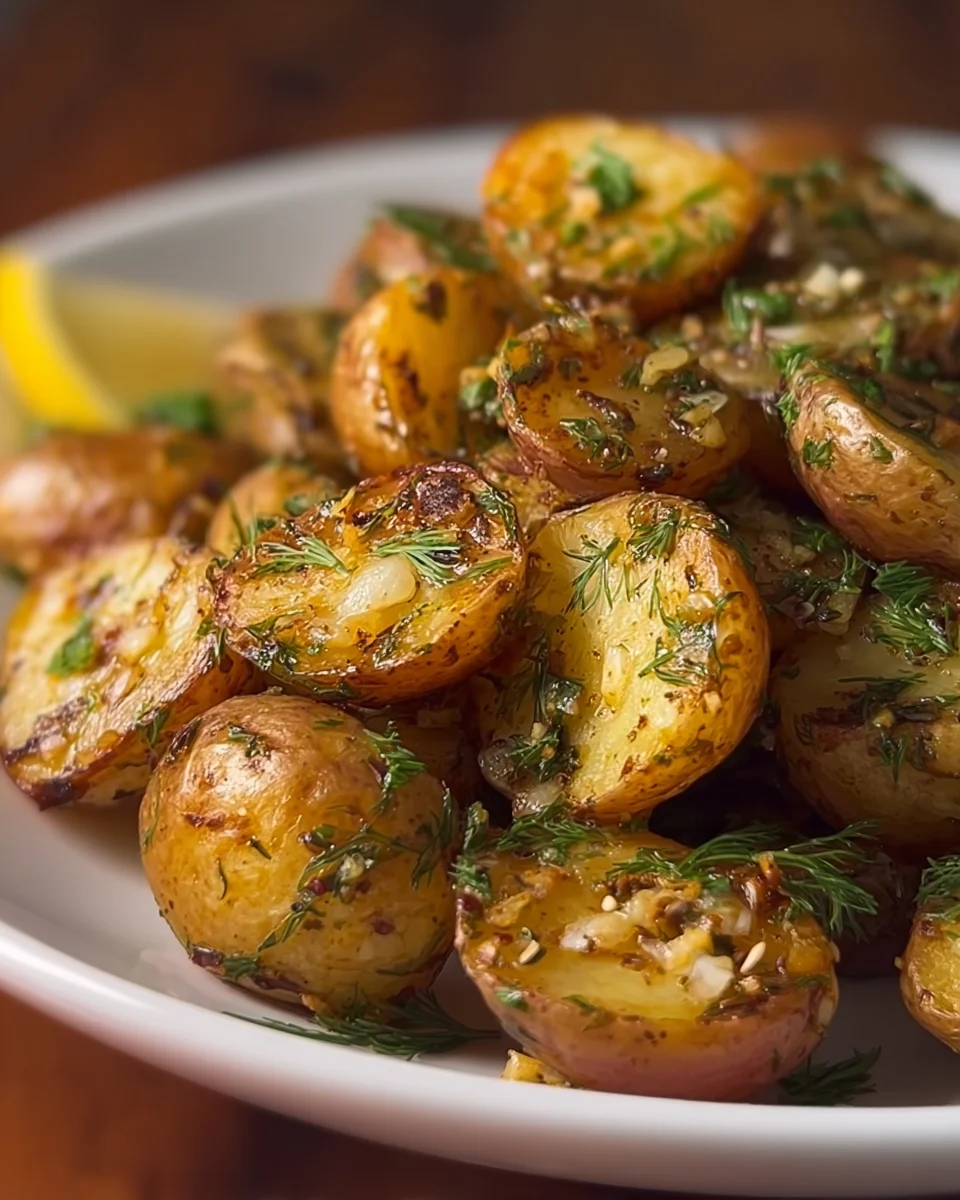 Roasted Dill Potatoes