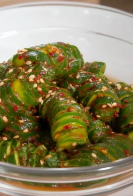Spicy Spiral Cucumber Salad