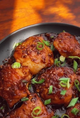 Sticky Honey Garlic Chicken