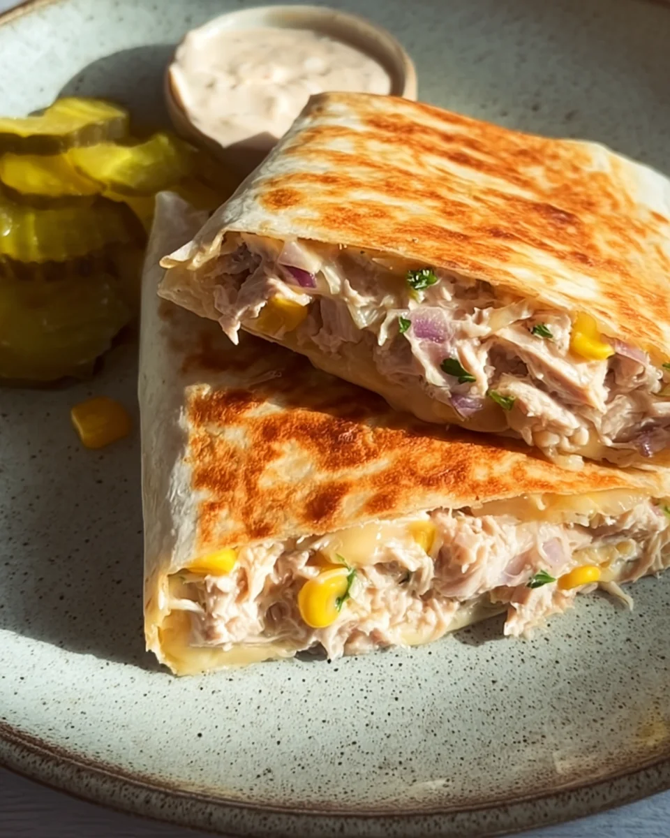 Tuna Melt Wrap