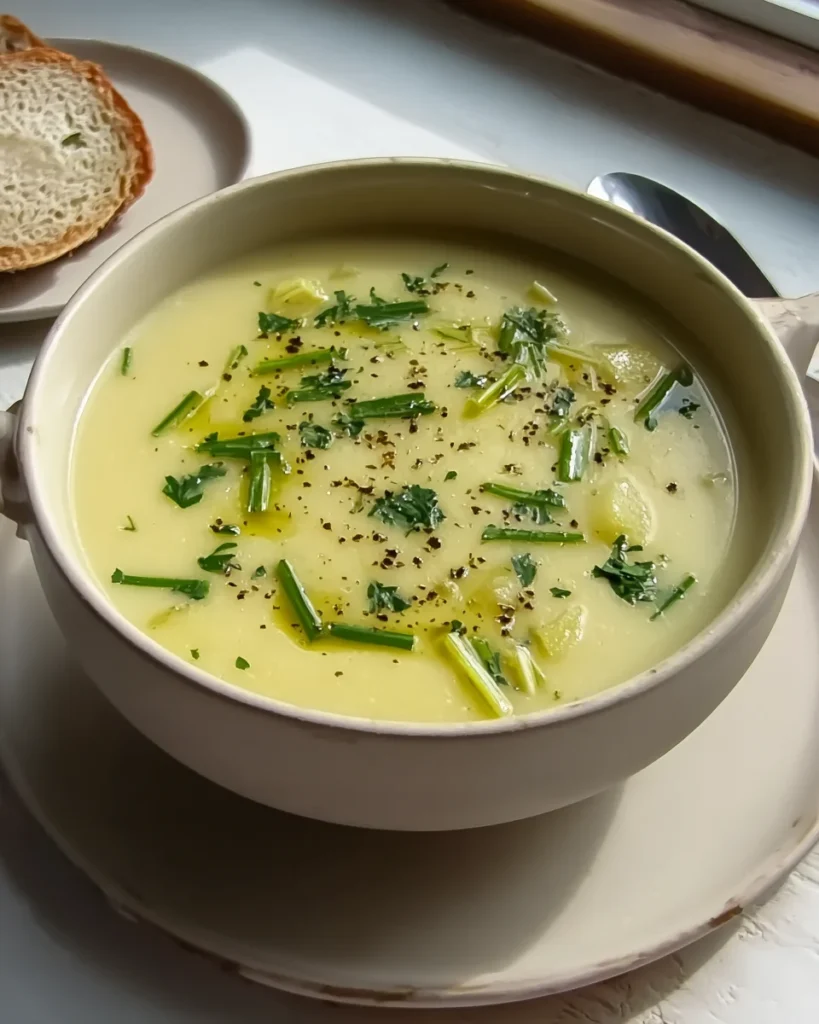 Vegan Potato Leek Soup