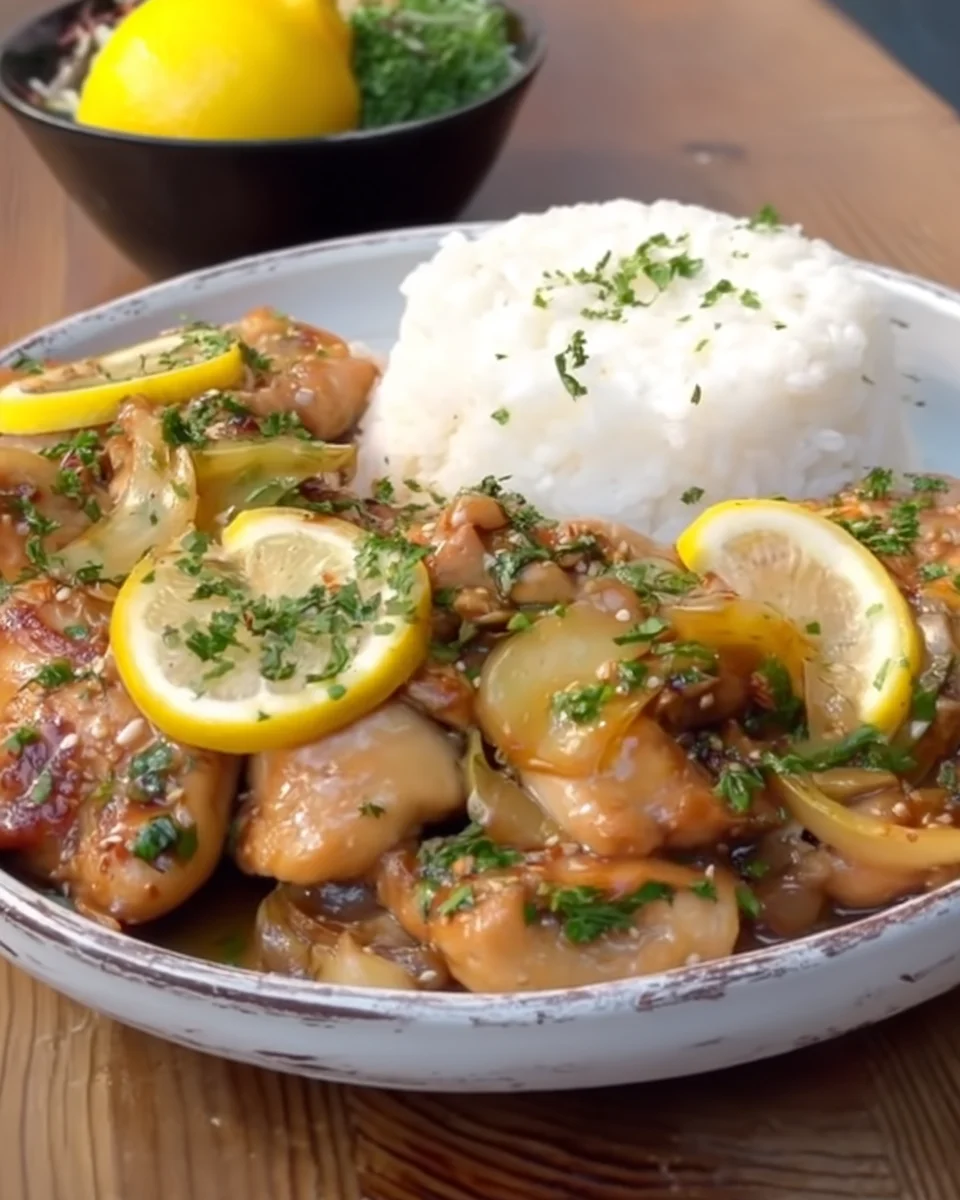 20-Minute Lemon Garlic Chicken