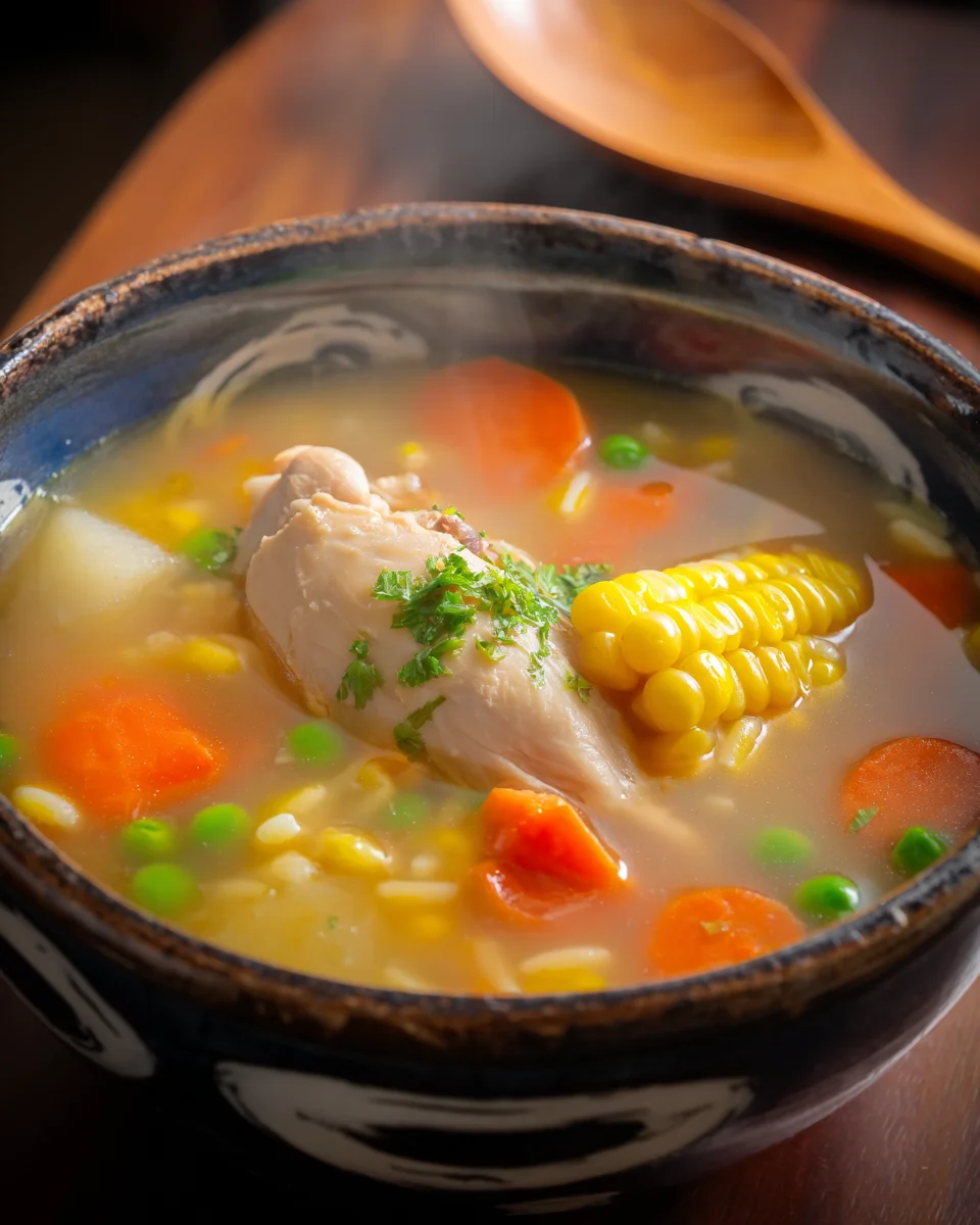 ABC Soup (Chicken & Veggie Soup)