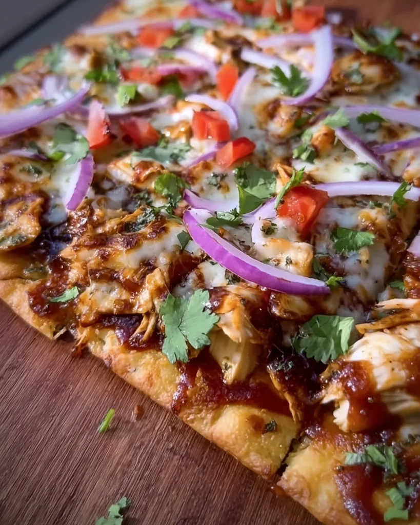 BBQ Chicken Flatbread