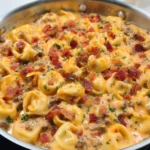 Bacon Cheeseburger Tortellini