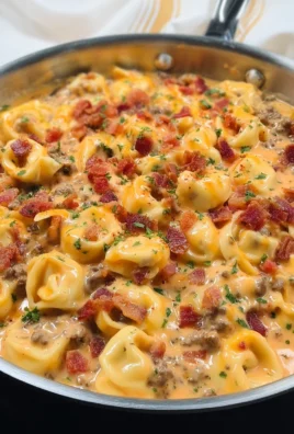 Bacon Cheeseburger Tortellini