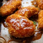 Baked Crunchy Hot Honey Chicken