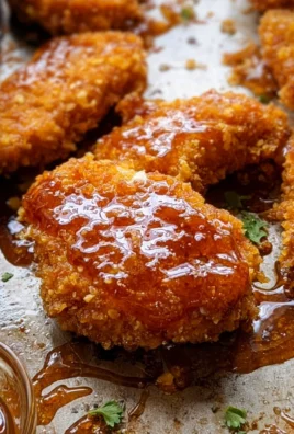 Baked Crunchy Hot Honey Chicken