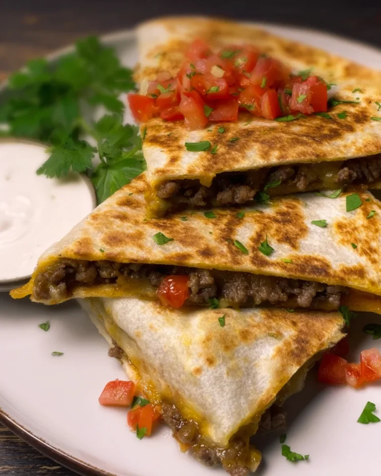 Beef & Cheese Quesadilla