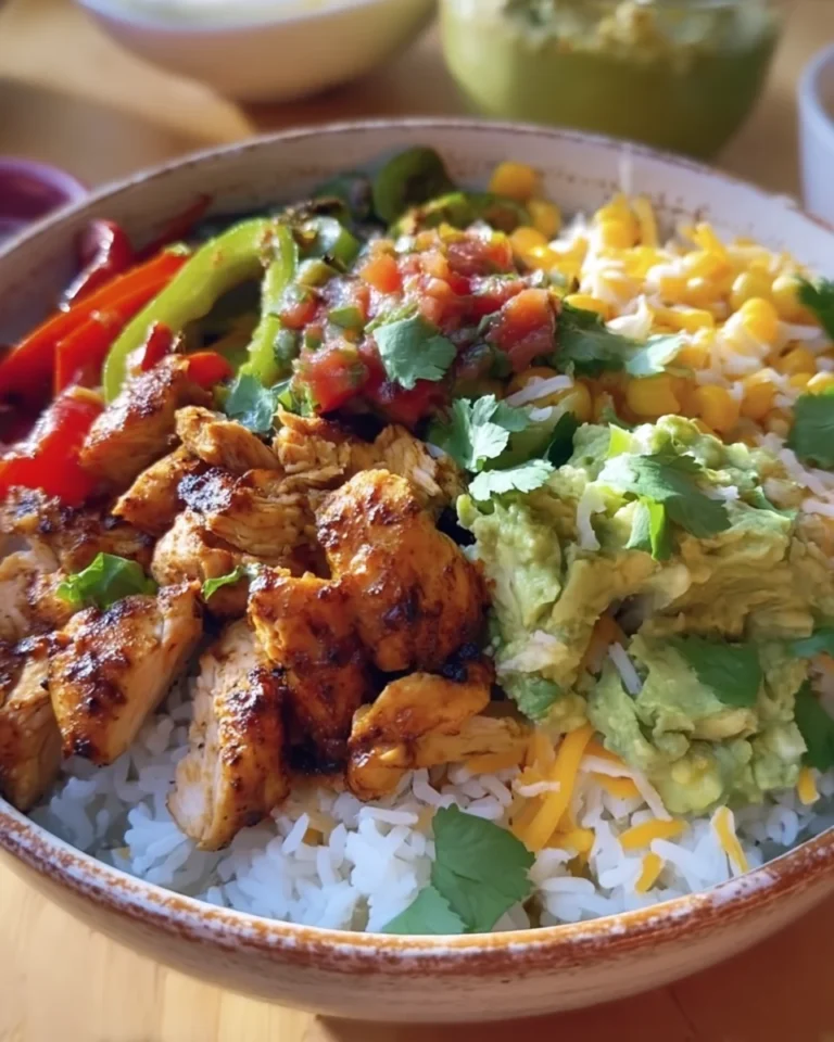 Chicken Fajita Bowls