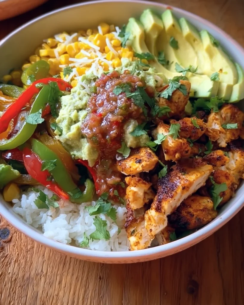 Chicken Fajita Bowls